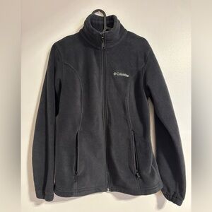 Columbia Charcoal Full-Zip Fleece Jacket